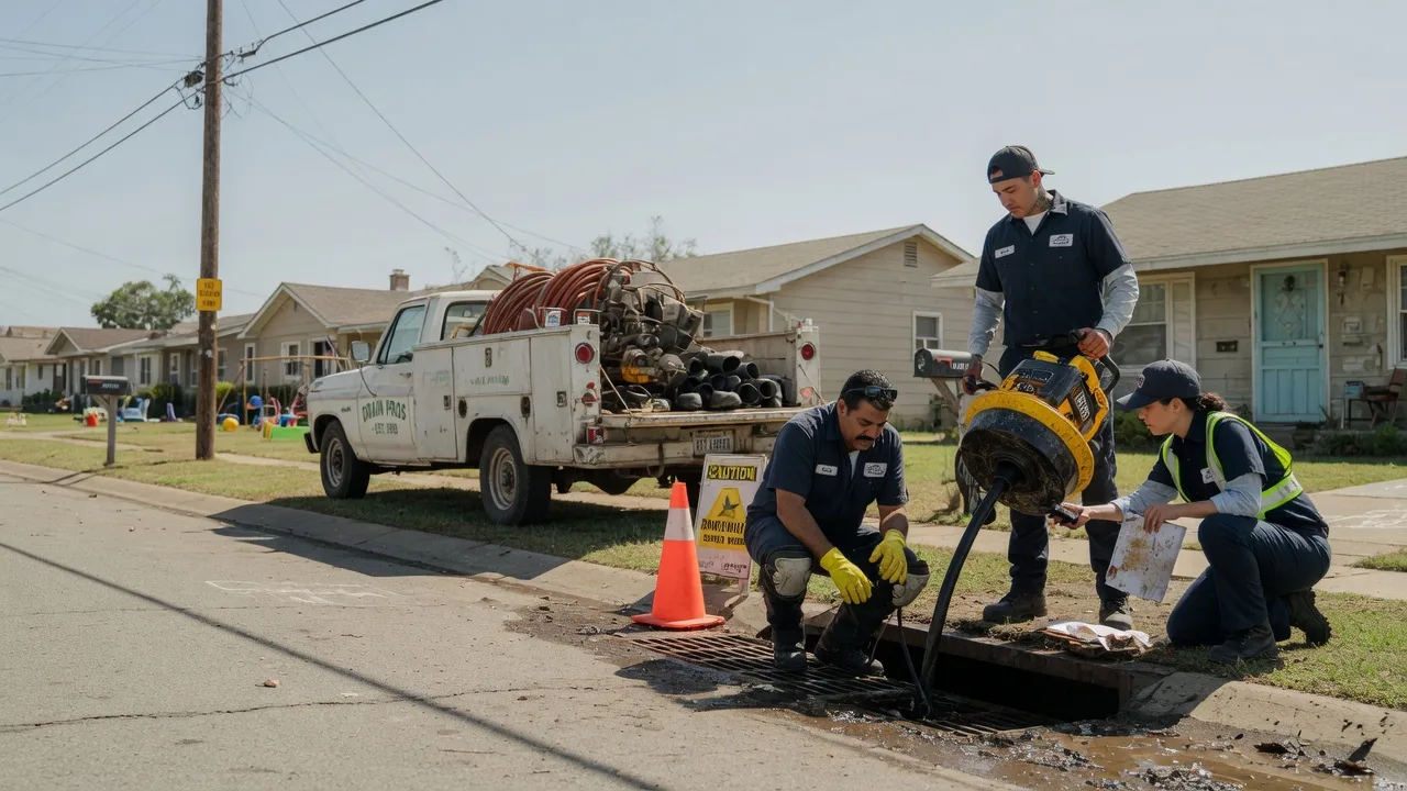 Drain Cleaning in Lyons, TX near me